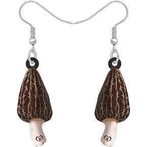 Anime Mushroom Earrings Acrylic Dangle Drop Jewelry Statement Earrings for Women Girls Charms Colorful Mushroom Gifts