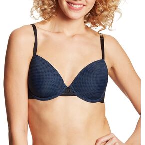 Maidenform Comfort Devotion Demi Bra, Ultimate No-Show Underwire Bra, Convertible T-Shirt Bra for Everyday Wear