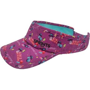 Sprints Performance Running Visor (Girls Run The World)