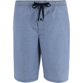 Hanes Men's Cotton Madras Drawstring Sleep Pajama Shorts
