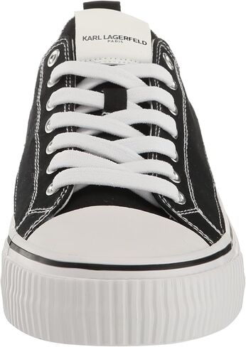 Karl Lagerfeld Paris Men's Cottom Canvas Logo Band Low Top Sneaker in Saudi Arabia