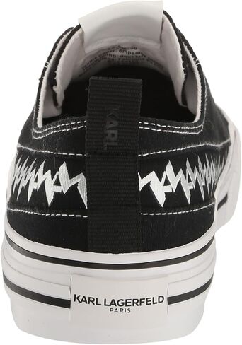 Karl Lagerfeld Paris Men's Cottom Canvas Logo Band Low Top Sneaker in Saudi Arabia