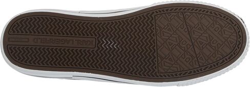 Karl Lagerfeld Paris Men's Cottom Canvas Logo Band Low Top Sneaker in Saudi Arabia