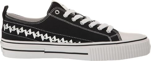 Karl Lagerfeld Paris Men's Cottom Canvas Logo Band Low Top Sneaker in Saudi Arabia