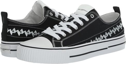 Karl Lagerfeld Paris Men's Cottom Canvas Logo Band Low Top Sneaker in Saudi Arabia