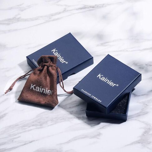 Kainier 14K الذهب مطلي سلسلة أساور للنساء الفتيات لذيذ لطيف الفولاذ المقاوم للصدأ مكعب زركونيا قابل للتعديل الطبقات التراص رابط مشبك الورق أساور in Kuwait