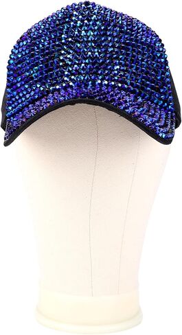 Women's Men's Studded Rhinestone Baseball Cap Adjustable Bling Sports Casual Fashion Sun Hat Dad Trucker Hat in Saudi Arabia