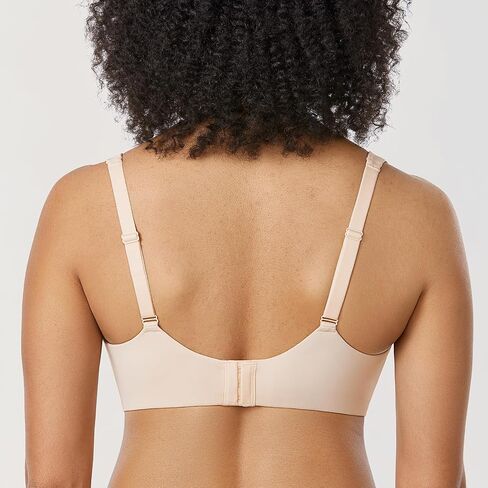 DELIMIRA Women's Full Coverage Balconette Tshirt Underwire Lightly Lined Bras in Saudi Arabia