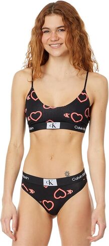 Calvin Klein Women's 1996 Cotton Unlined Triangle Bralette in Saudi Arabia
