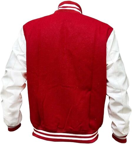 Unisex Varsity Jacket for Men and Women - Stylish Casual Baseball Bomber Windbreaker Lightweight Jacket in Saudi Arabia