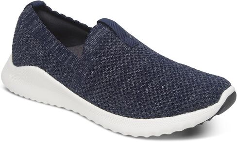 Aetrex Angie Slip On Arch Support Sneakers for Women - Stretchy Knit Upper Plantar Fasciitis Womens Sneakers - Lightweight Machine Washable Women's Walking Shoes in Kuwait
