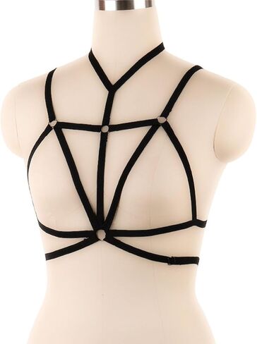 HiSexy الرسن المرأة مثير الصدرية متقاطع الجوف خارج محبوس العصابة Strappy تسخير الجسم الملابس الداخلية القمم in Kuwait