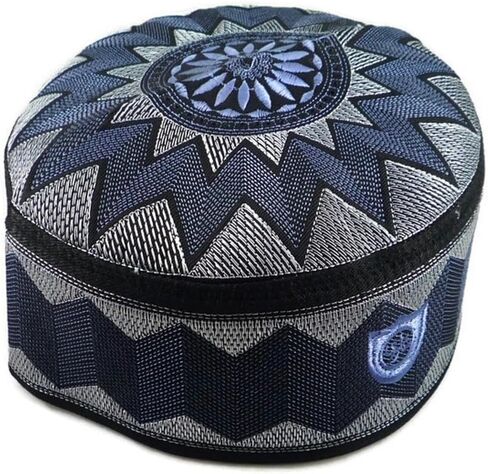 ALW006 Muslim Prayer Headware Kufi Hat Men Islam Skull Cap Ramadan Eid Gift in Saudi Arabia