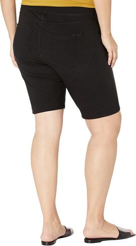 HUE Game Changing Hi-Rise Bermuda Shorts Black 1X (US Women's 16W/18W) 10 in Saudi Arabia
