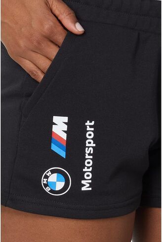PUMA Women's Standard BMW M Motorsport Essentials 4" Shorts in Saudi Arabia