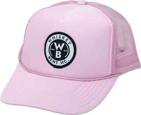 WHISKEY BENT HAT CO. The Signature Adjustable Snapback (Pink) in Saudi Arabia