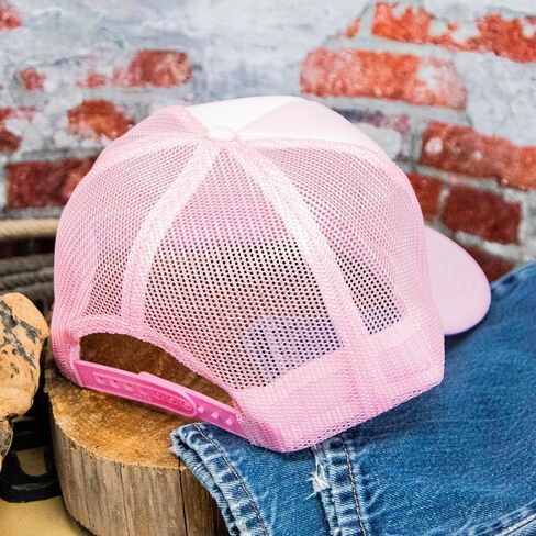 WHISKEY BENT HAT CO. The Signature Adjustable Snapback (Pink) in Saudi Arabia