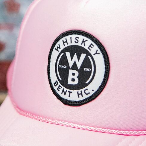 WHISKEY BENT HAT CO. The Signature Adjustable Snapback (Pink) in Saudi Arabia