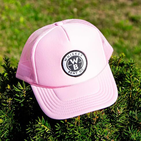 WHISKEY BENT HAT CO. The Signature Adjustable Snapback (Pink) in Saudi Arabia