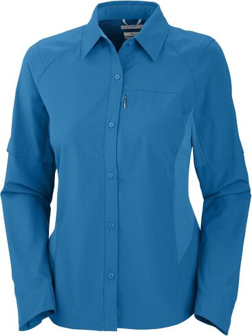 Columbia Sportswear Women's Plus-Size Silver Ridge Long Sleeve Shirt in Saudi Arabia