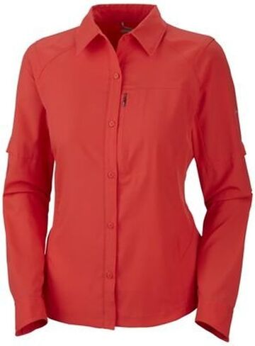 Columbia Sportswear Women's Plus-Size Silver Ridge Long Sleeve Shirt in Saudi Arabia