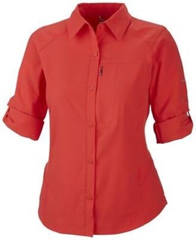 Columbia Sportswear Women's Plus-Size Silver Ridge Long Sleeve Shirt in Saudi Arabia