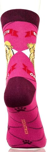 Brussels Griffon, Fancy Colorful Cotton Comfy Novelty Funny Dress Socks Unisex, PETS Patterned Cool Design Gift, Women's 10-12.5, Men's 8.5-13, Unisex 41-46 in Saudi Arabia