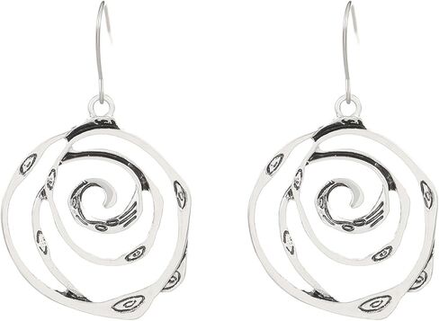 QzxEqz Vintage Multilayer Circle Geometry Dangle Earrings Boho Round Circle Hoop Dangle Drop Earrings for Women Girls Jewelry in Saudi Arabia