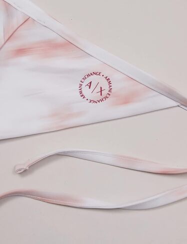 A｜X ARMANI EXCHANGE Women's Two Piece Secret Garden Printed Bikini Top in Saudi Arabia