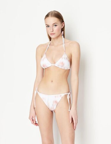 A｜X ARMANI EXCHANGE Women's Two Piece Secret Garden Printed Bikini Top in Saudi Arabia