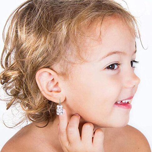 مجموعة مجوهرات الدب 9 قطع من GBAHFY تتضمن 8 أزواج من الأقراط المتدلية على شكل حلوى غائر و7 ألوان من الراتنج الدب قلادة هدايا الحفلات للنساء والفتيات in Kuwait