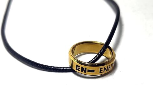 مجموعة هدايا مجوهرات ان-هايبين مكونة من 3 قطع من يييكسي، قلادة وسوار معصم وخاتم للمعجبين (ذهبي) in Kuwait