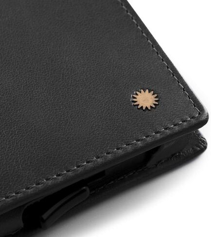 محفظة حامل بطاقات Revelot BiFold / جلد طبيعي مع خاصية حجب RFID / W1 (أسود نابا) in Saudi Arabia