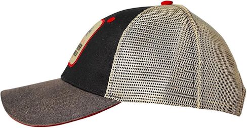 My Savior is Tougher Than Nails Mens One Size Fits Most Cotton Polyester Blend Mens Baseball Cap Hat for Outdoor Activities, Black/Grey in Saudi Arabia