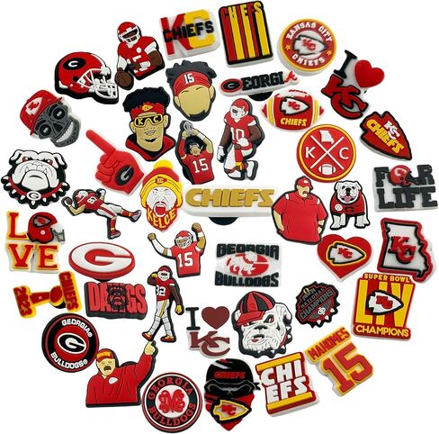 42 قطعة من أحذية كرة القدم الساحرة، صنادل تسد سوار معصمه ديكورات رياضية ساحرة، سحر كرة القدم للأولاد والمراهقين البالغين والرجال في الحفلات in Kuwait