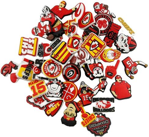 42 قطعة من أحذية كرة القدم الساحرة، صنادل تسد سوار معصمه ديكورات رياضية ساحرة، سحر كرة القدم للأولاد والمراهقين البالغين والرجال في الحفلات in Kuwait