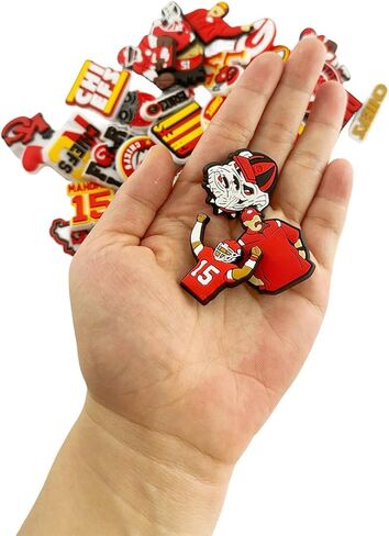 42 قطعة من أحذية كرة القدم الساحرة، صنادل تسد سوار معصمه ديكورات رياضية ساحرة، سحر كرة القدم للأولاد والمراهقين البالغين والرجال في الحفلات in Kuwait