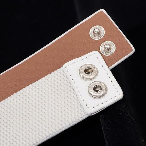 حزام من حجر الراين قابل للتمدد وحزام خصر مرن وواسع من الكريستال وأحزمة لامعة لفستان النساء in Kuwait