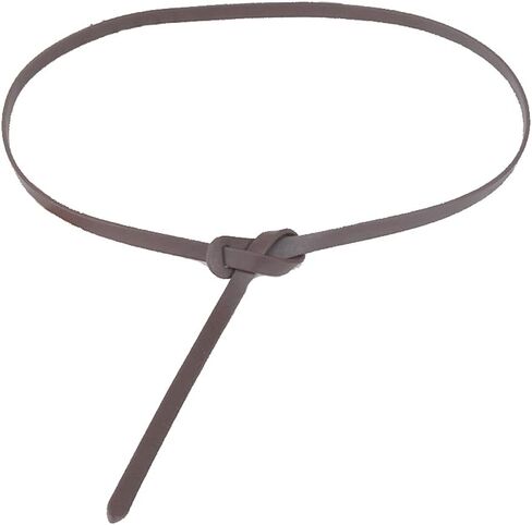 حزام رفيع من الجلد الصناعي بعقدة بسيطة مجانية للنساء والفتيات وحزام الخصر in Kuwait