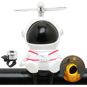 Motorcycle Bike Bells Astronauts Dashboard Decoration Hamster Toy