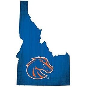 Fan Creations Sign Boise Team Color Logo State, Multi