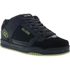 Globe Men's Tilt Skate Shoe, Black/Olive, 8.5