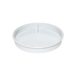FSE NS608-1W Divided Server, 8-1/4" dia., round, deep, Pack of 12