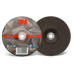 3M Cut & Grind Wheel, 06460, Type 27, 4 in x 1/8 in x 3/8 in, 10 per Inner