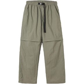 Mens Hiking Pants Quick Disassembly Outdoor Waterproof Quick Dry Zip Off Lightweight Fishing Safari Pants
