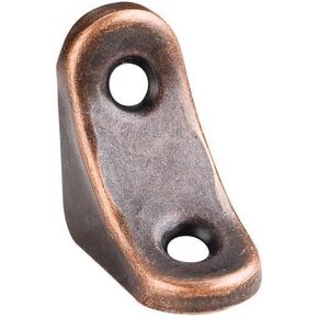 Box of 20 1-1/2" x 1-1/2" Church Pew Brackets For Benches or Stools Antique Copper Finish # 1965AC