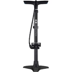 Crankbrothers Bike Pump - High Pressure/High Volume, Hidden Needle Adapter, 160 psi Floor Pump