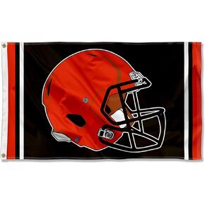 WinCraft Cleveland Browns New Helmet Grommet Pole Flag
