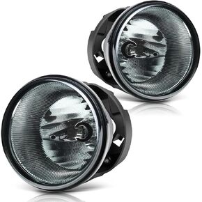 مجموعة مصابيح الضباب AUTOSAVER88 متوافقة مع 2005 2006 2007 2008 2009 2010 جراند شيروكي، 07-09 دودج دورانجو 05-09 داكوتا، 07-09 كرايسلر أسبن/300 SRT8، 06-10 كوماندر، 06-08 ميتسوبيشي رايدر in Kuwait