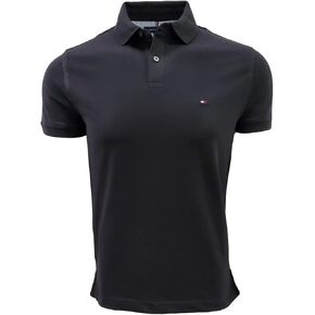 Tommy Hilfiger Men's Regular Fit Stretch Polo Shirt (Medium, Royal Blue)